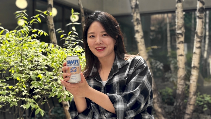 SWRL로 뉴욕 공략에 나선 뉴룩의 김인지 대표 (출처=더프론티어)